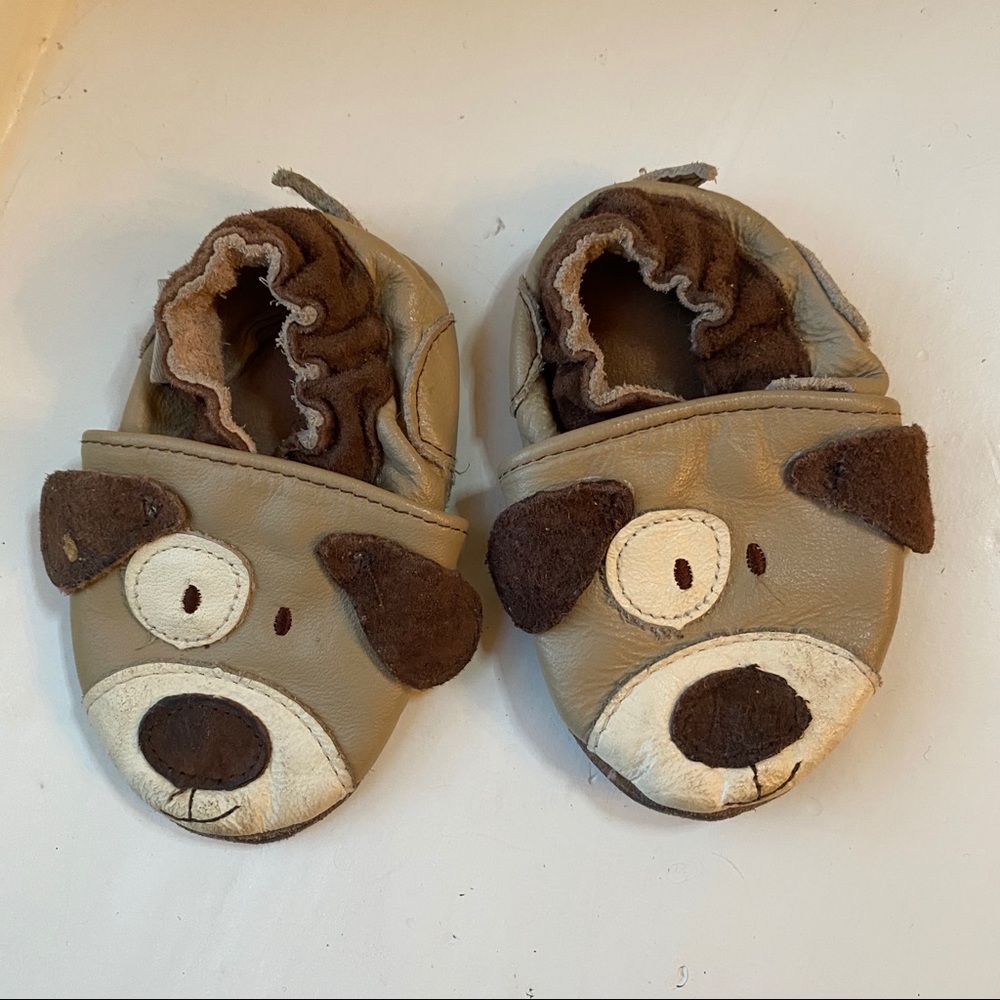 Robeez Puppy Baby Shoes 0-6 months